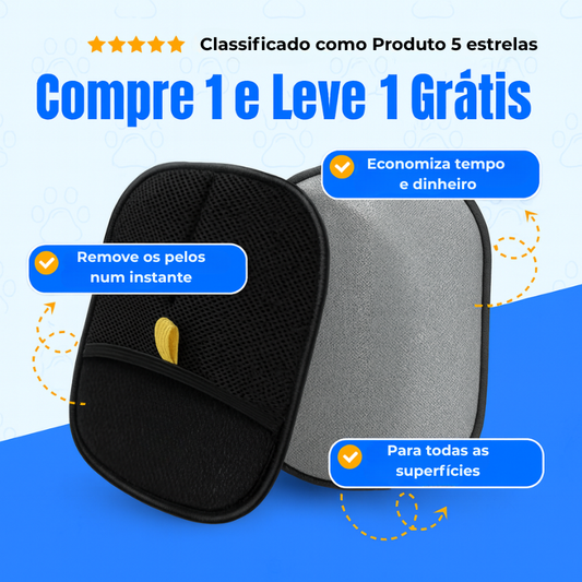 LuvaMagic – Luva Removedora de Pêlos Reutilizável e Ecológica