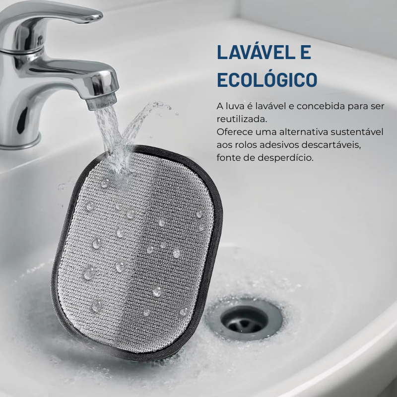 LuvaMagic – Luva Removedora de Pêlos Reutilizável e Ecológica