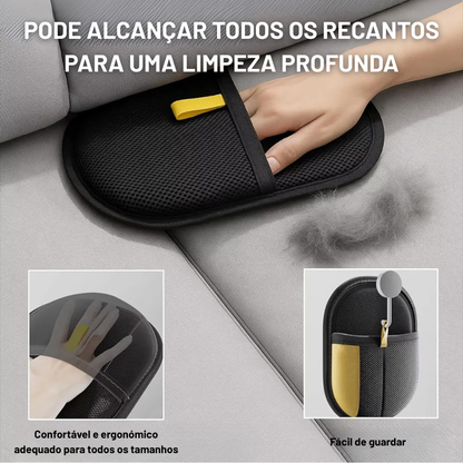 LuvaMagic – Luva Removedora de Pêlos Reutilizável e Ecológica