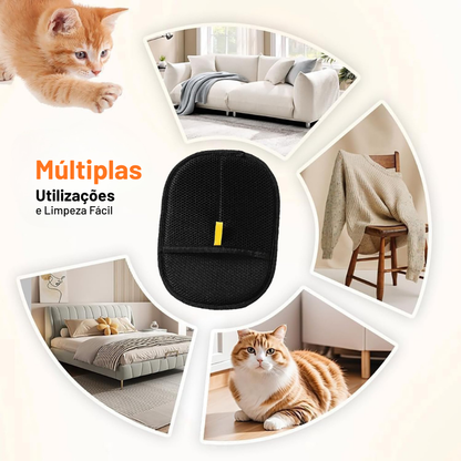 LuvaMagic – Luva Removedora de Pêlos Reutilizável e Ecológica